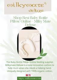 Shop Milky Mate Pillow Bottle Holder for Baby Online by Milky Mate Deluxe -  Issuu