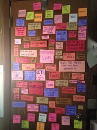 Motivational Wall Motivation Wall Sticky Notes Quotes Motivation Board