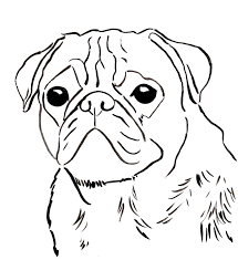 If your child likes to build and break down structures, then this coloring page should satisfy his soul. Printable Pug Coloring Pages Coloring Home