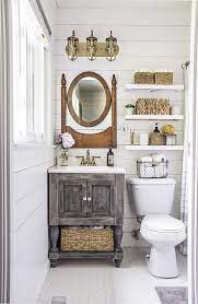 Outdated, cramped or oddly outfitted bathrooms can disrupt the daily personal hygiene activities that lead to wellness. Rustic Farmhouse Bathroom Ideas Hative