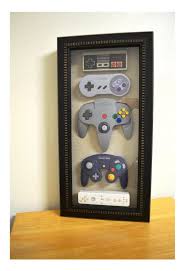 Nintendo History Decor Shadow Box Framed By 1upforge On Etsy Shadow Box Frames Box Frames Shadow Box