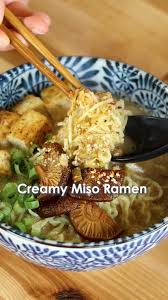 Woonheng On Instagram Ramen Creamy Broth Amazing Flavors Yum This Is My Go To Recipe And The Broth Is Tasty And S In 2020 Recipes Tasty Vegan Recipes
