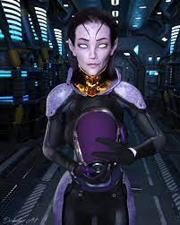 Tali'Zorah Unmasked [Fanart made by DarkenDen] : r/masseffect
