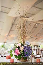 Delicate Curly Willow Centerpiece Weddingflowers Centerpiece Curlywillow Ant Curly Willow Centerpieces Large Flower Arrangements Peony Wedding Arrangements