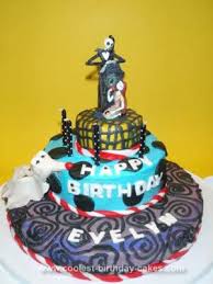 A birthday after christmas cake? Coolest Nightmare Before Christmas Cake