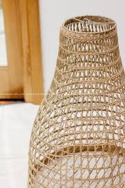 Round Seagrass Pendant Light Handicraft Handmade Shop Etsy Trong 2020