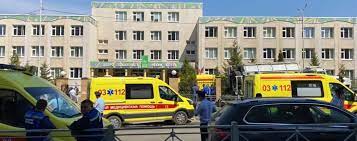 Появились первые кадры из здания казанской гимназии, где произошла стрельба. Z2i4 Pzvknugam