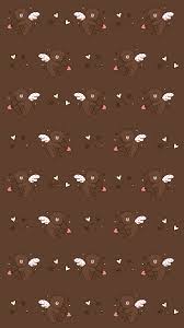 Dm for paid promos owner : Pin Oleh Baby M Di Bg Wallpaper Pattern Beruang Coklat Wallpaper Ponsel Wallpaper Lucu