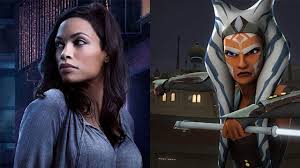 The move marks the most overt link between disney's popular animated star wars tv shows — which include star. Rosario Dawson Will Play Ahsoka Tano In The Mandalorian Season 2