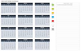 Designed in a simple blue highlighing the months, this template shares the. 15 Free Monthly Calendar Templates Smartsheet