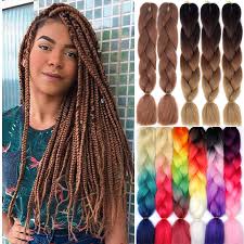 Green braiding hair for sale. 24 Inch Braiding Hair Extensions Jumbo Crochet Braids Synthetic Hair Style 100g Pc Pure Blonde Pink Green Kanekalon Hot Sale 869ca1 Cicig