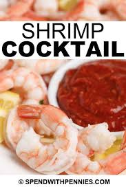 Spread out on a platter and refrigerate until cold, or up to 4 hours. Shrimp Cocktail Use Fresh Or Frozen Shrimp Spend With Pennies