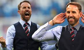 On his new role as a style icon. Gareth Southgate Waistcoat England Manager To Get Lifetime Supply If England Win Express Co Uk