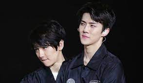 He love me , he give me all his money hm. Sehun And Baekhyun Byeol Korea Byeol Korea