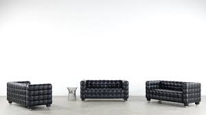 Bauhaus italy presents the pieces of innovative furniture by joseph hoffmann: Josef Hoffmann Kubus Sofa 1910 Bauhaus