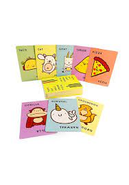 Race against each other to slap a match between a card and spoken word. Party Games Taco Cat Goat Cheese Pizza Card Game Newbury Comics