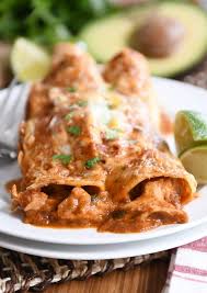 Swap the corn tortillas with similarly sized flour tortillas. Red Chile Sauce Chicken Enchiladas Mel S Kitchen Cafe