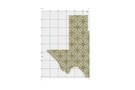 Full cross stitches colors required: Texas Silhouette Cross Stitch Pattern Graphic By Tango Stitch Creative Fabrica
