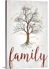 Download 33,970 family tree free vectors. Family Tree Wrapped Canvas Art Print Contemporary Prints And Posters By Great Big Canvas