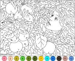 20 Free Printable Hard Color By Number Pages For Adults Everfreecoloring Com Before printing, you can change the default colors on every page.