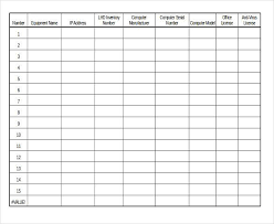Equipment Register Templates 11 Free Printable Formats Free Certificate Templates Templates Information Technology