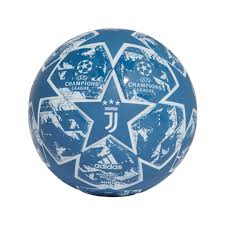 The german brand adidas has gone with a new design combining tones of green, orange, yellow, blue and black. Adidas Juventus Mini Ball Champions League 2019 20 Blue