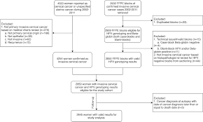 flow chart of study population