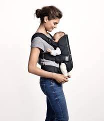 Babybjorn Baby Carrier One Midnight Blue Leaf Print Limited Edition Color Cotton Baby Amazon Com
