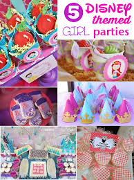 Maybe you would like to learn more about one of these? 5 Disney Themed Parties For Girls Paige S Party Ideas Disney Theme Party Party Themes Girls Birthday Party