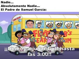 Sus comentarios al frente de las cámaras han captado la atención de las redes. Samuel Garcia Narra Lo Que Sufrio Al Acompanar A Su Papa Al Golf Y En Redes Responden Con Memes