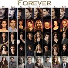 Passions ignite as vampires and werewolves clash in the immortal story of bella, edward, and jacob. The Twilight Cast Through The Years Twilight Saga Books Twilight Saga Twilight Saga Quotes