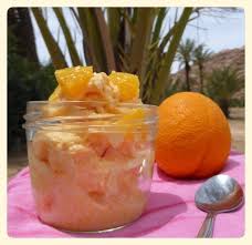 Orangeneis Aus Gefrorenen Orangen Und Sahne Kochen Und Backen Im Wohnmobil De Orangeneis Kochen Und Backen Essen Und Trinken