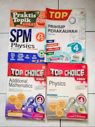 Spm Form 4 Tingkatan 4 Exercise Books Buku Latihan Physics Biology Additional Mathematics Chemistry Modern Maths Accounts Fizik Biologi Matematik Tambahan Kimia Matematik Moden Prinsip Perakaunan Hobbies Toys Books Magazines Textbooks On