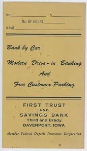 Take advantage of low mortgage rates to shorten your term or lower your monthly payment. Davenport Iowa History First Trust And Savings Bank Deposit Envelope Circa 1959 First Trust And Savings Bank Was Located On The Northwest Corner Of Third And Brady Streets From Its