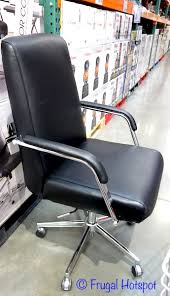 This true innovations® mesh back task chair offers exceptional comfort, and maximum support. Costco Sale True Innovations Leather Manager Chair 74 99