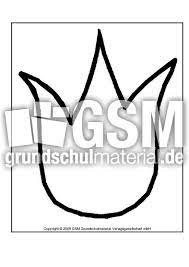 Weitere ideen zu print templates, decals und printables. Fensterbild Tulpe 1 Schablone 2 Basteleien Fruhling Jahreszeiten Hus Klasse 1 Grundschulmaterial De