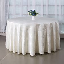 White Round Tablecloth For Round Tables Elegant Wedding Tablecloth Polyester Printed Table Cloth Wedding Tablecloths Coffee Table Cloth White Round Tablecloths