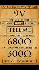 This free, simple, accurate and useful utility application is used to decode information for color banded . Led Resistor Calculator Apk For Android Free Download On Droid Informer