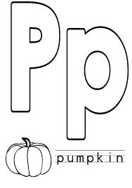 Pizza starts with p coloring page. 35 Letter P Coloring Pages Ideas Coloring Pages Letter P Coloring Pages For Kids