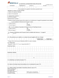 What is pnc's currency exchange rate for bank notes (physical cash)? Icici Bank Retail Outward Remittance Application A2 Cum Lrs Declaration 2012 2021 Fill And Sign Printable Template Online Us Legal Forms