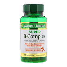 Vitamin b's benefits your mood, energy level, memory, heart, skin, hair, digestion and more. Buy Nature S Bounty Super B Complex Folic Acid Vitamin C 150 Coated Tablets Vitamin Supplement Online At Special Price In Pakistan Naheed Pk