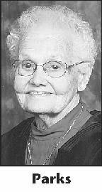 VIRGIE PARKS Obituary (2013)