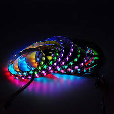 Btf Lighting Ws2812b 5m 60leds Pixels M Flexible Individually Addressable Led Strip Dream Color Non Waterproof Dc5v 16 4ft Led Strip Led Color