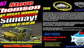 But las vegas is a totally different track than the beast from last weekend. Steve Thomson 67 Ridetv Wins Nascar Metro Ford Cup At Las Vegas Motor Speedway