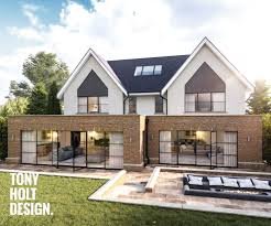 Tony Holt Design Self Build Design For Modern New Build House Selfbuild Granddesigns Newbuild Self Build Houses House Design Modern House Exterior