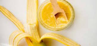 ماسك الموز للشعر الجاف والتالف ولصحة الشعر الطبيعي banana hair mask reverse hair loss face peel mask