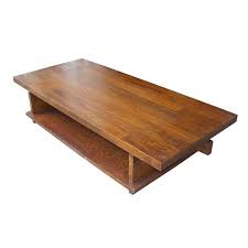 Handwoven details and an interesting base complete the look. Lane Mid Century Plank Walnut Trestle Coffee Table At 1stdibs