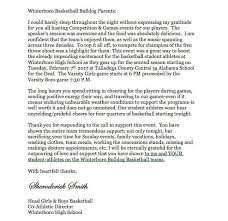 Thank You Letter To High School Coach Thank You Letter School Coach Lettering