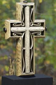 Hand Scraped Rustic Beech Wood Cross With Vintage Bronze Unity Cross Wedding Unity Cross Unity Ideas