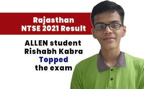 Check spelling or type a new query. Rajasthan Ntse Result 2021 241 Allenites Selected For Ntse Stage 2 My Exam Edublog Of Allen Career Institute